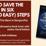 BOOK EVENT: How To Save The World In Six (Not So Easy) Steps