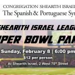 Shearith Israel League Super Bowl Party