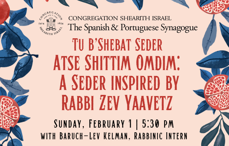 Tu B'Shebat Seder with Baruch-Lev