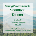 Young Professionals Shabuot Dinner